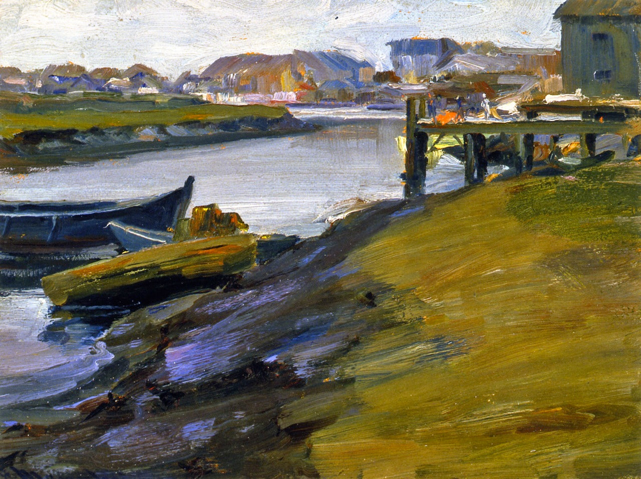 Gray Day at Balboa by Jean Mannheim,A3(16x12")Poster