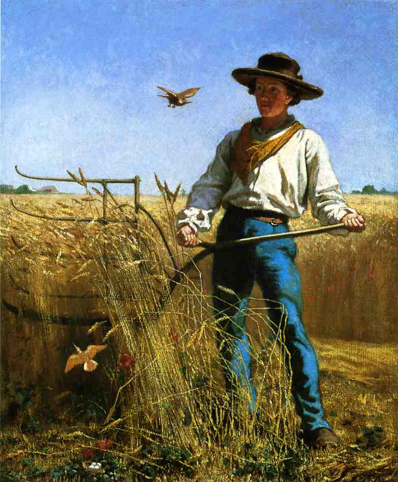 The Invasion, vintage artwork by Frank Blackwell Mayer, 12x8" (A4) Poster