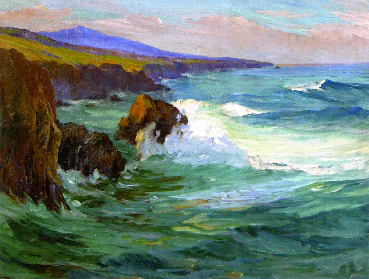 Laguna Sea by Jean Mannheim,A3(16x12")Poster