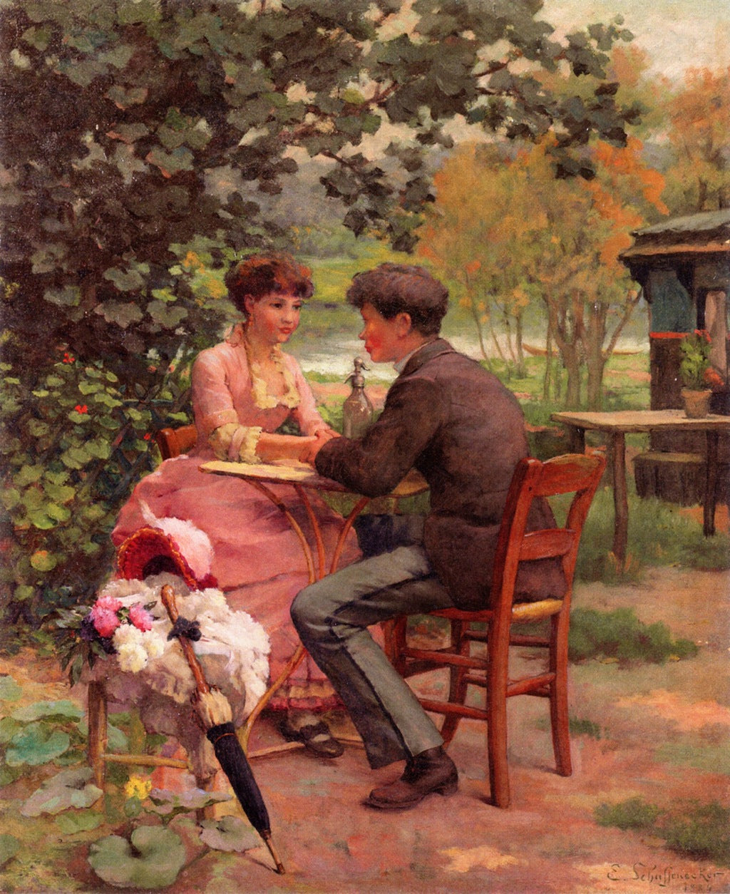 By the Marne by Claude-Emil Schuffenecker,A3(16x12")Poster