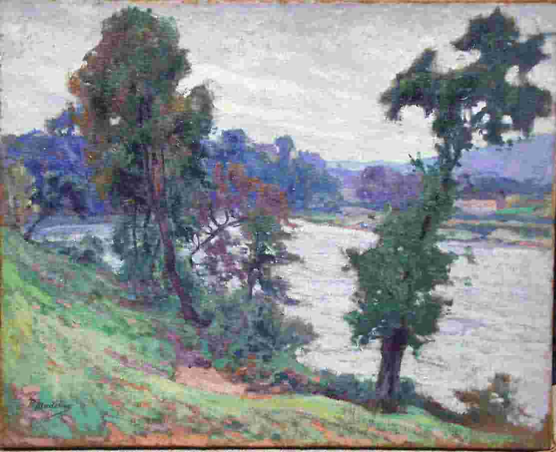 Bords de Dordogne by Paul Madeline,A3(16x12")Poster