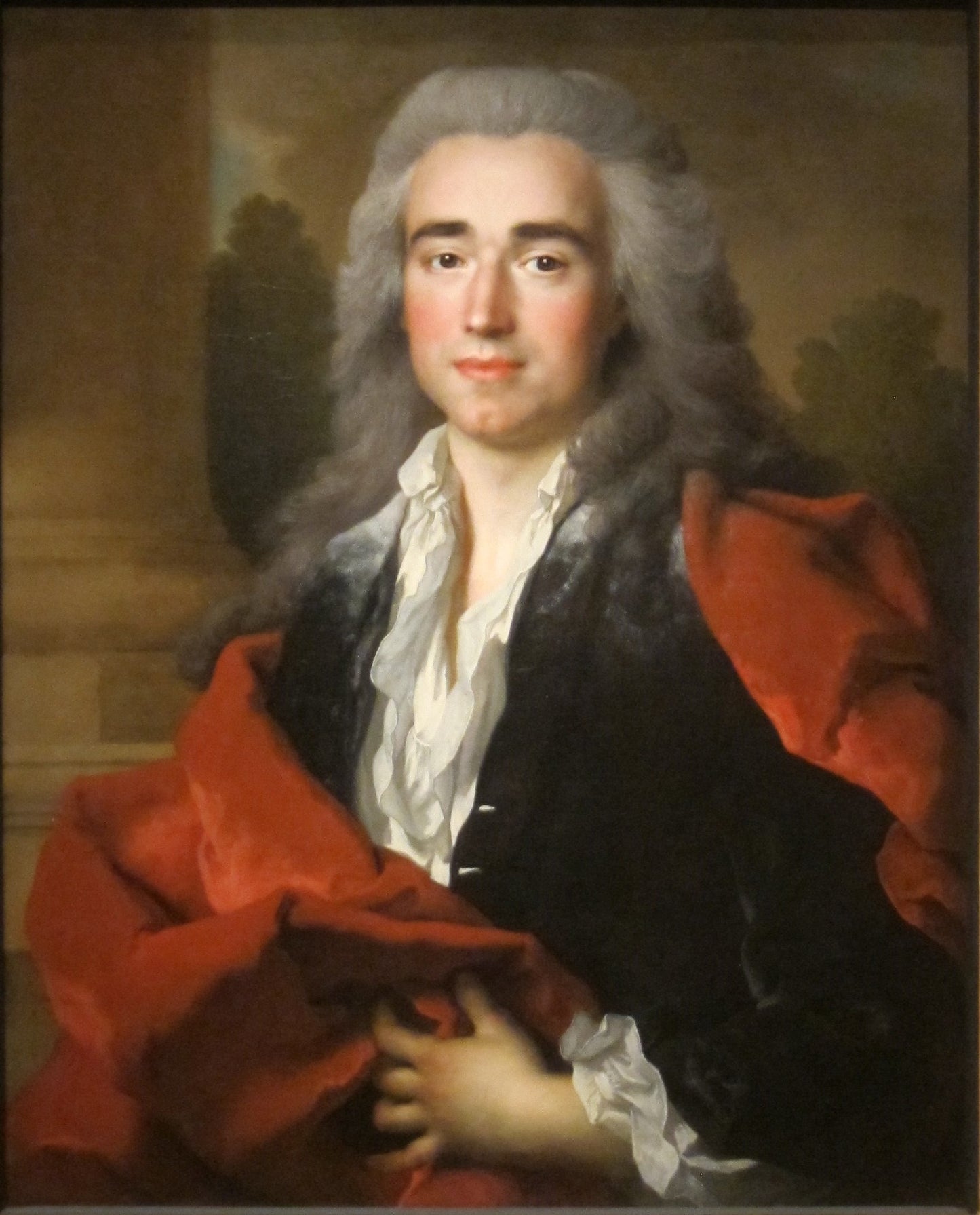 Portrait of Anne Louis Goislard de Montsabert, Comte de Richbourg-le-Toureil, vintage artwork by Nicolas de Largillière, 12x8" (A4) Poster