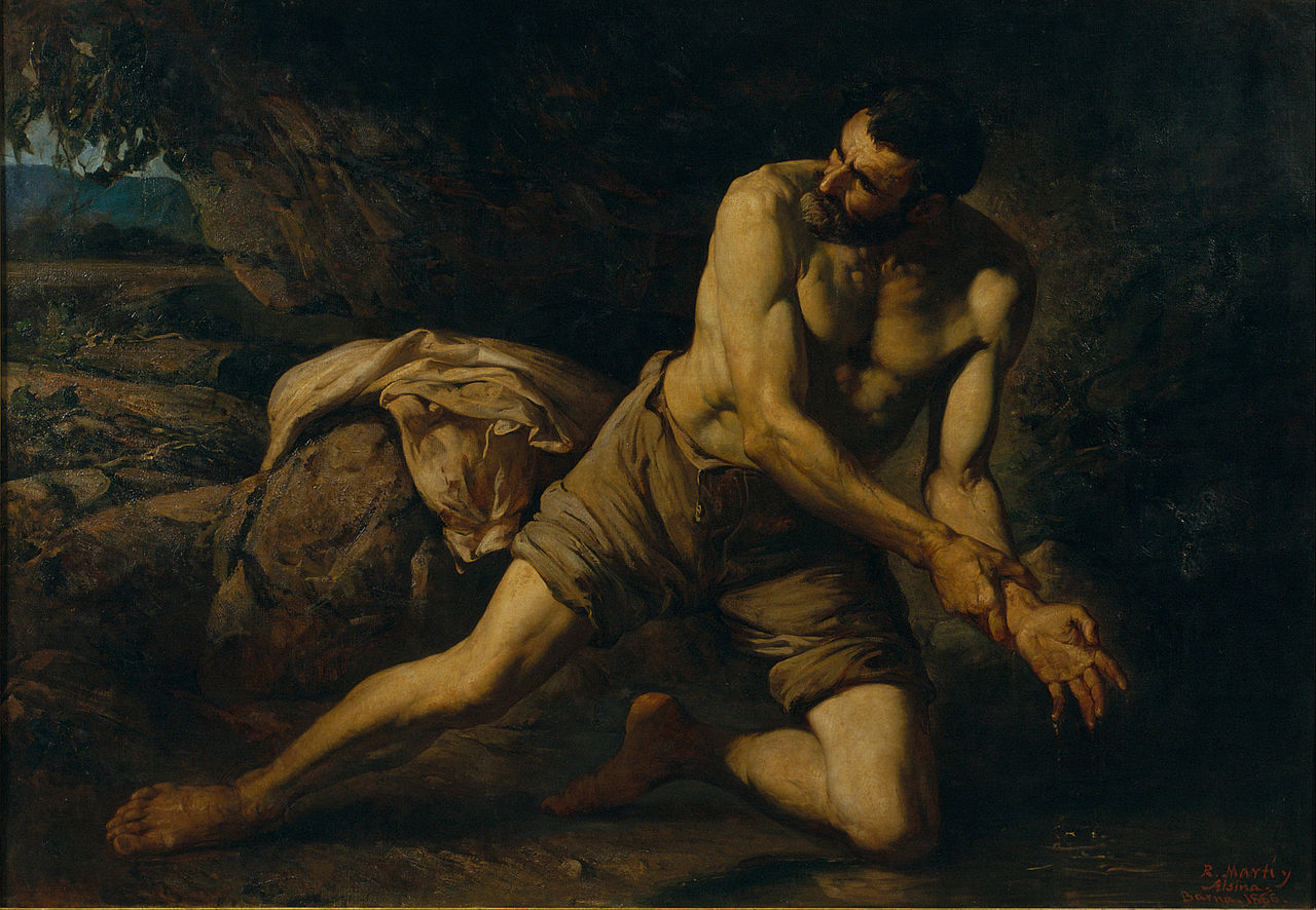 The Criminal, vintage artwork by Ramon Marti Alsina, 12x8" (A4) Poster