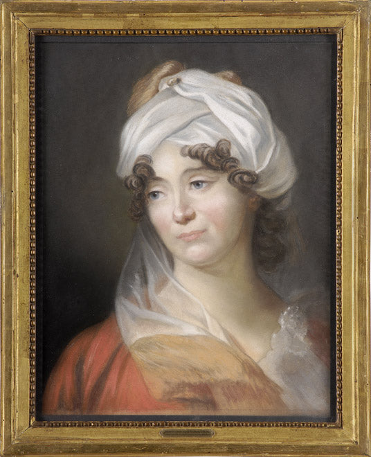 Portrait der Fürstin Louisa Isabella Alexandrina von Nassau-Weilberg, vintage artwork by Johann Friedrich August Tischbein, 12x8" (A4) Poster