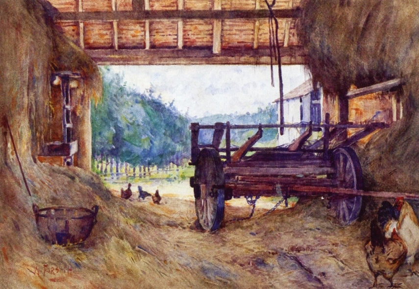 View from Barn by William Forsyth,A3(16x12")Poster