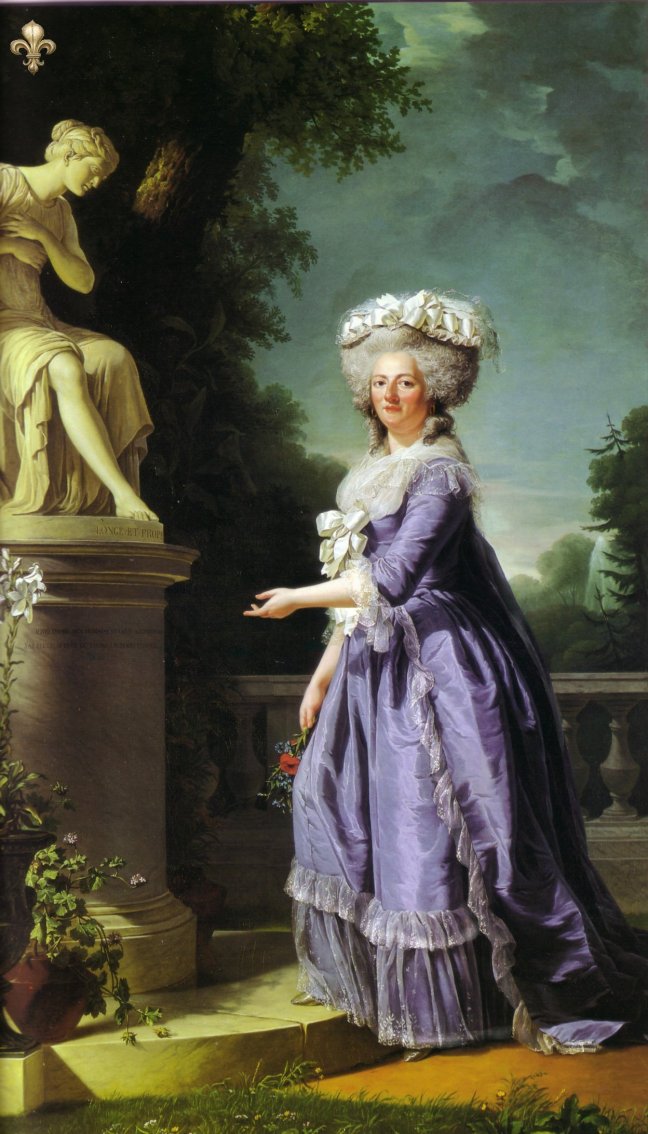 Victoire Louise Marie Therèse de France, vintage artwork by Adelaïde Labille-Guiard, 12x8" (A4) Poster