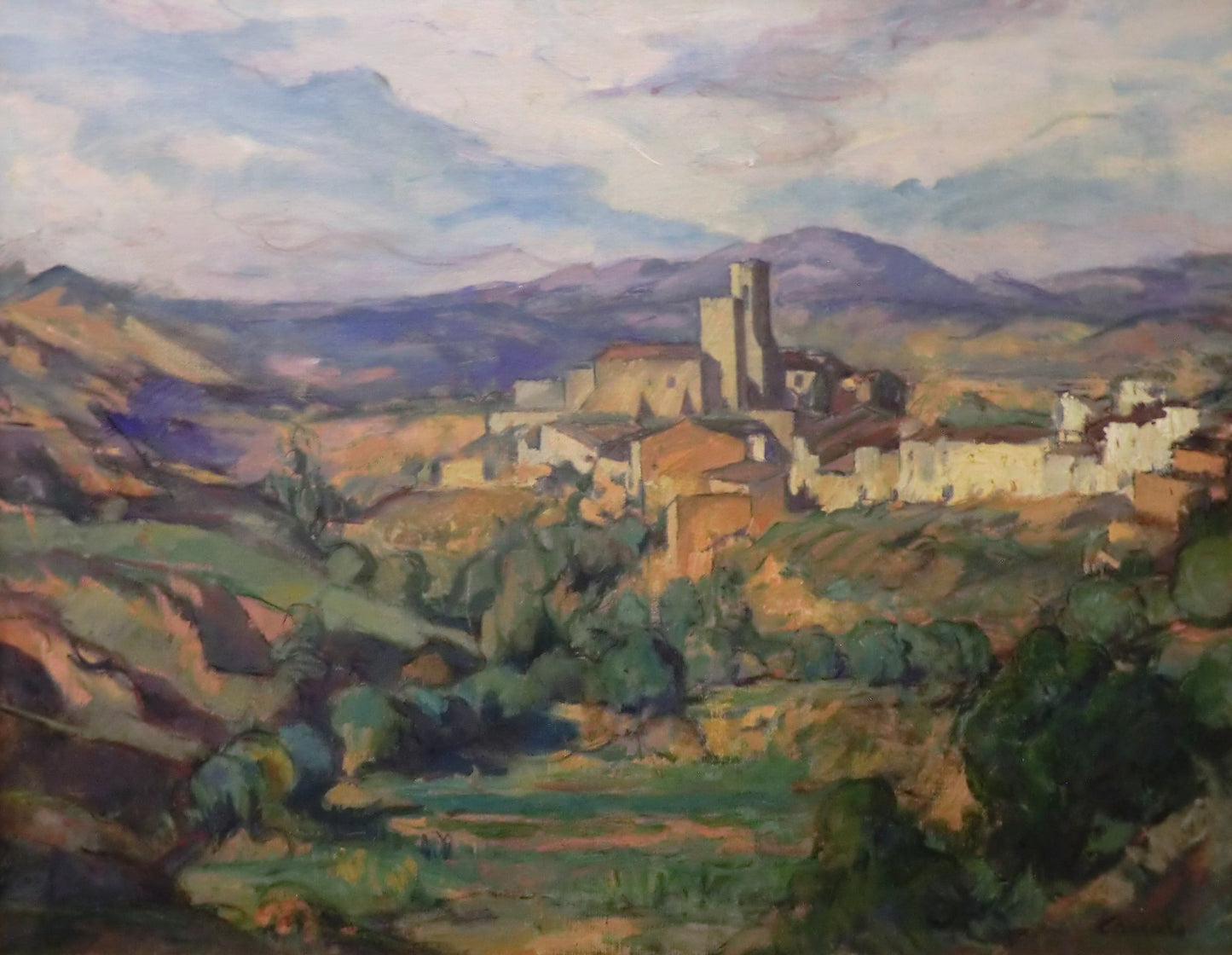 Piera, vintage artwork by Ricardo Canals y Llambi, 12x8" (A4) Poster