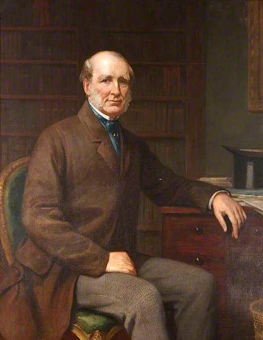 Rowland Hill, 2nd Viscount Hill, vintage artwork by Eden Upton Eddis, A3 (16x12") Poster Print