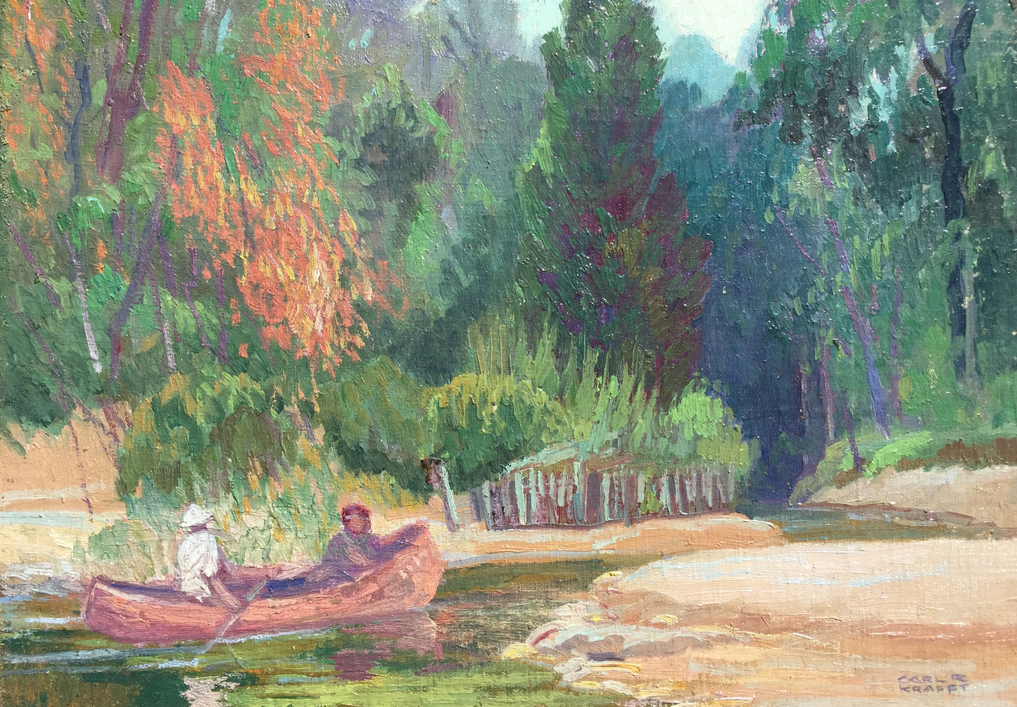 Glencoe Ravine by Carl R. Krafft,16x12(A3) Poster