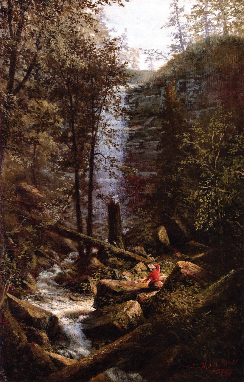 Fall near Ancaster, vintage artwork by William Blair Bruce, 12x8" (A4) Poster