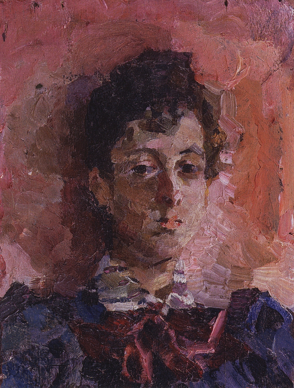 Portrait of M.V. Yakunchikova by Mikhail Vrubel,A3(16x12")Poster