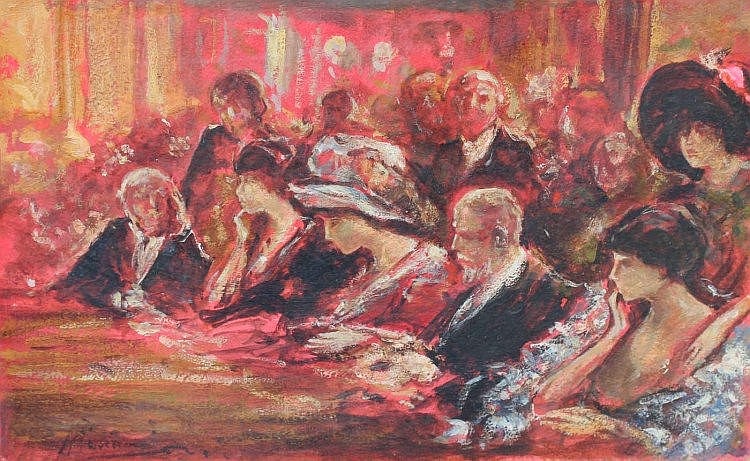 Casino in Monte-Carlo by Pompeo Mariani,A3(16x12")Poster
