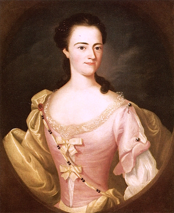 Jane Browne, vintage artwork by John Singleton Copley, 12x8" (A4) Poster