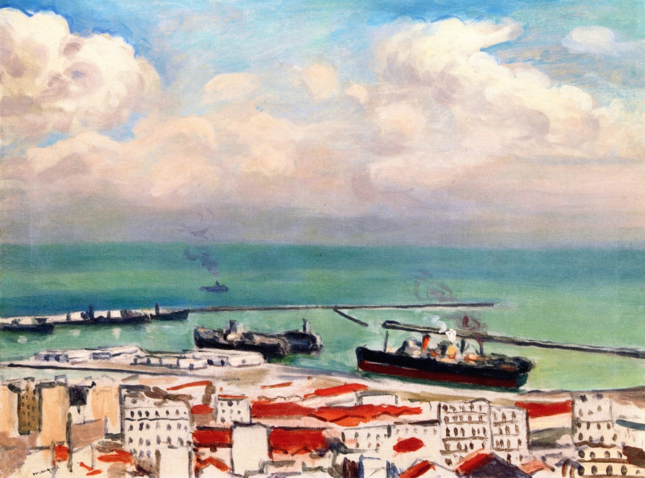 Clouds and Smoke by Albert Marquet,16x12(A3) Poster