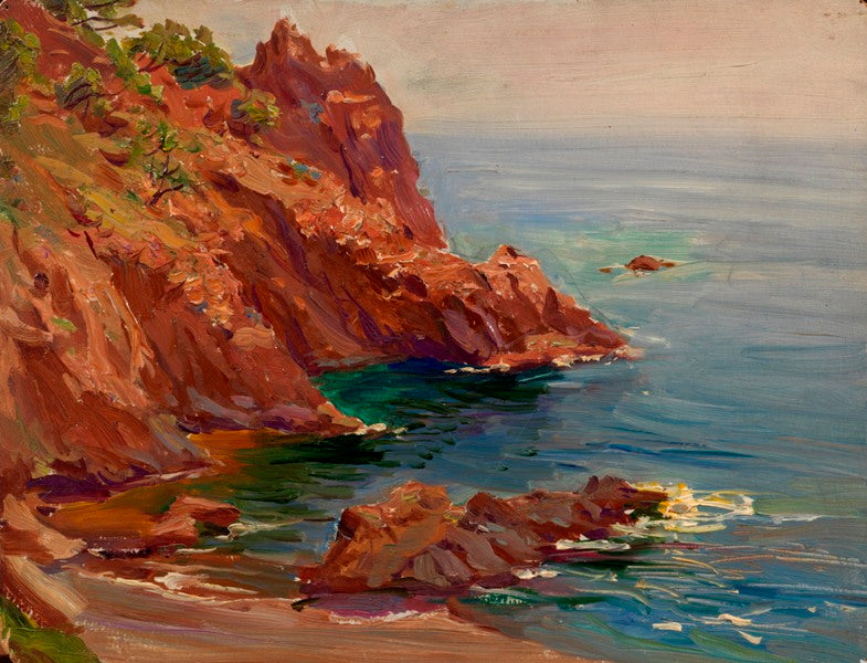 Evening Seascape by Konstantin Westchilov,16x12(A3) Poster