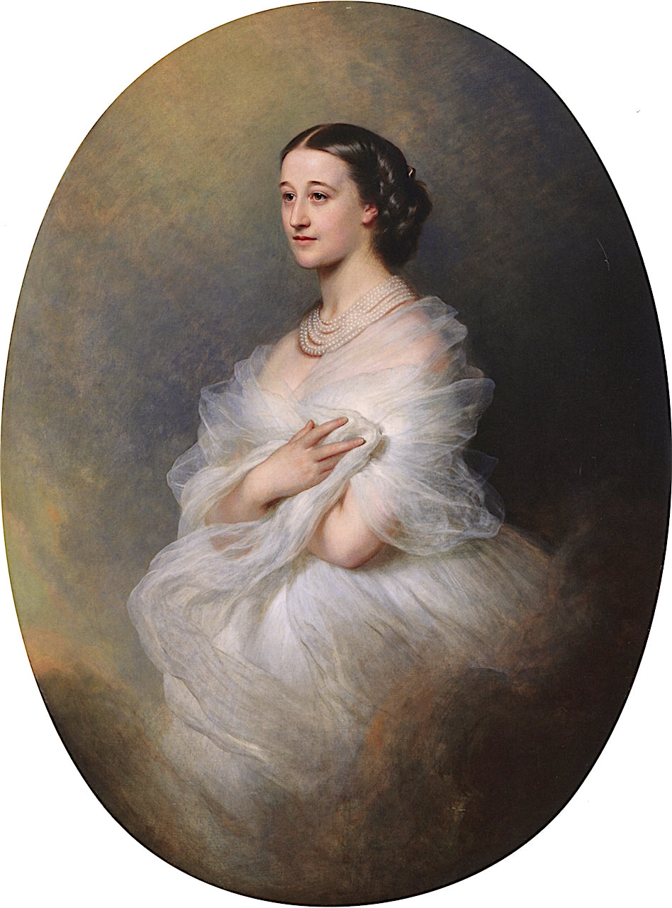 Duchess of Alba, vintage artwork by Franz Xavier Winterhalter, A3 (16x12") Poster Print