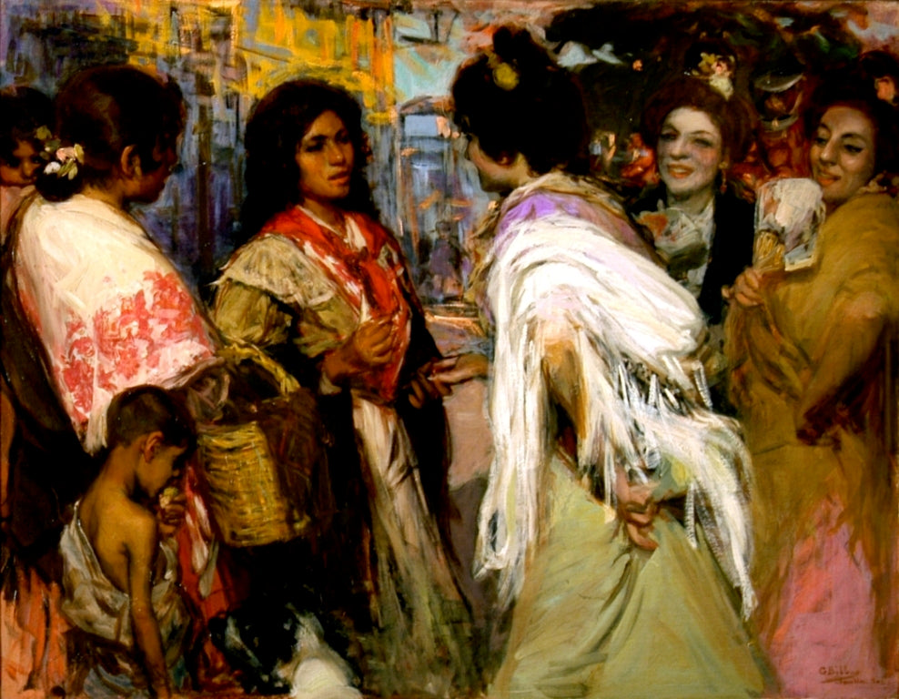 la buena ventura, vintage artwork by Gonzalo Bilbao Martínez, 12x8" (A4) Poster