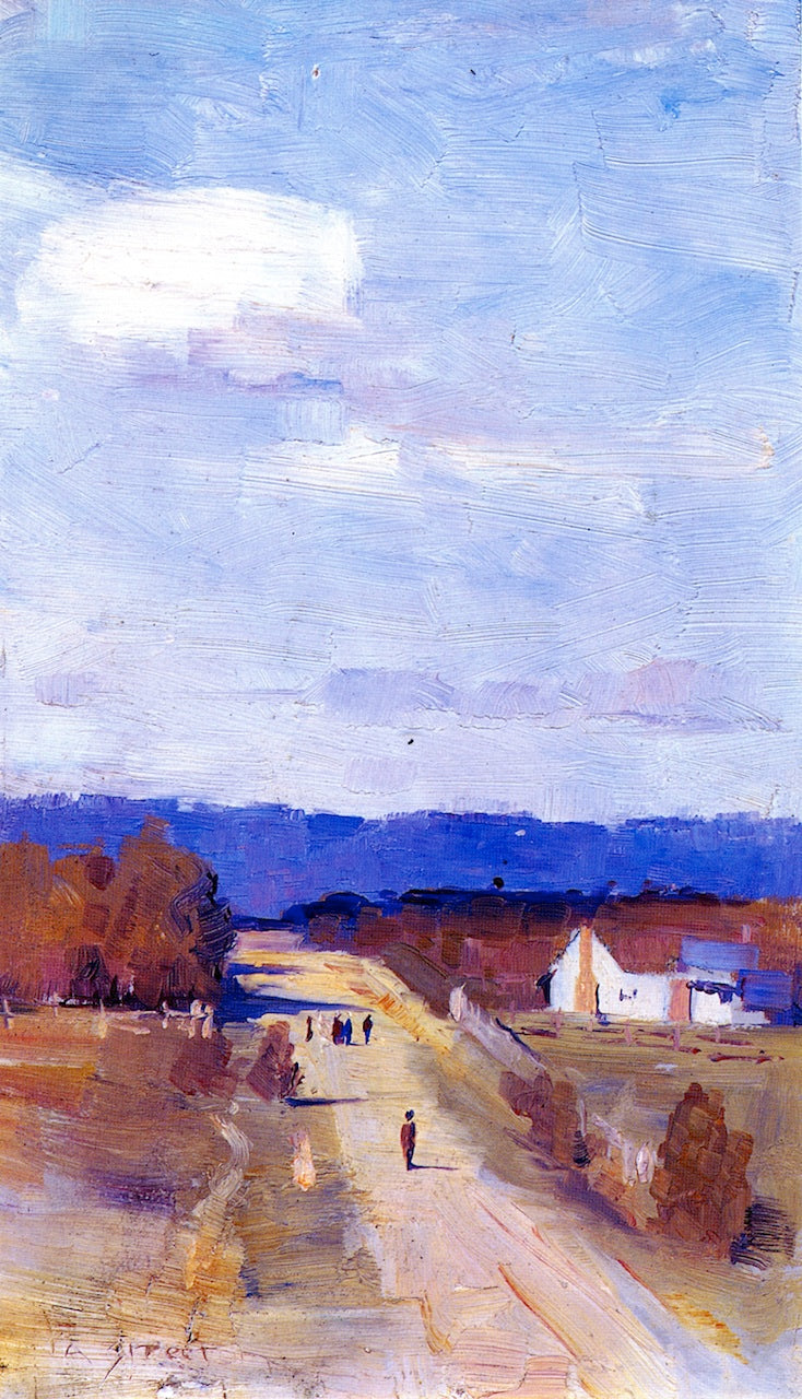 A Road to the Ranges by Sir Arthur Streeton,A3(16x12")Poster