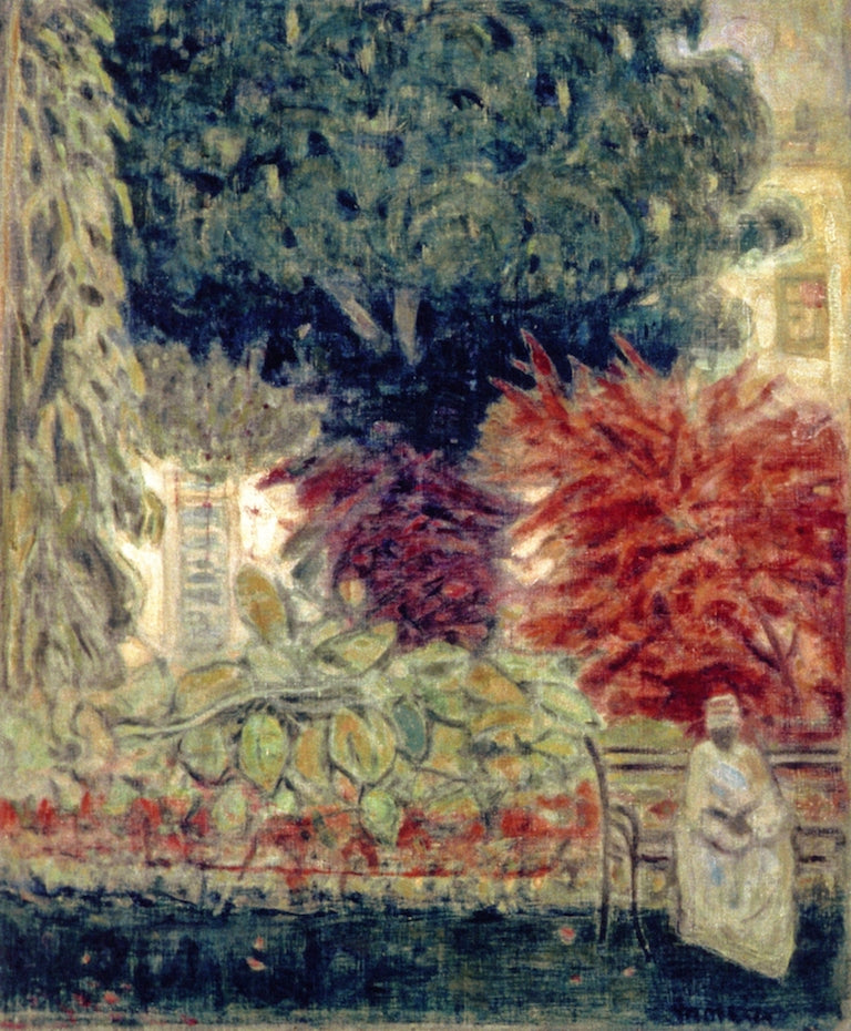 Garden in Cuba, vintage artwork by James Wilson Morrice, 12x8" (A4) Poster