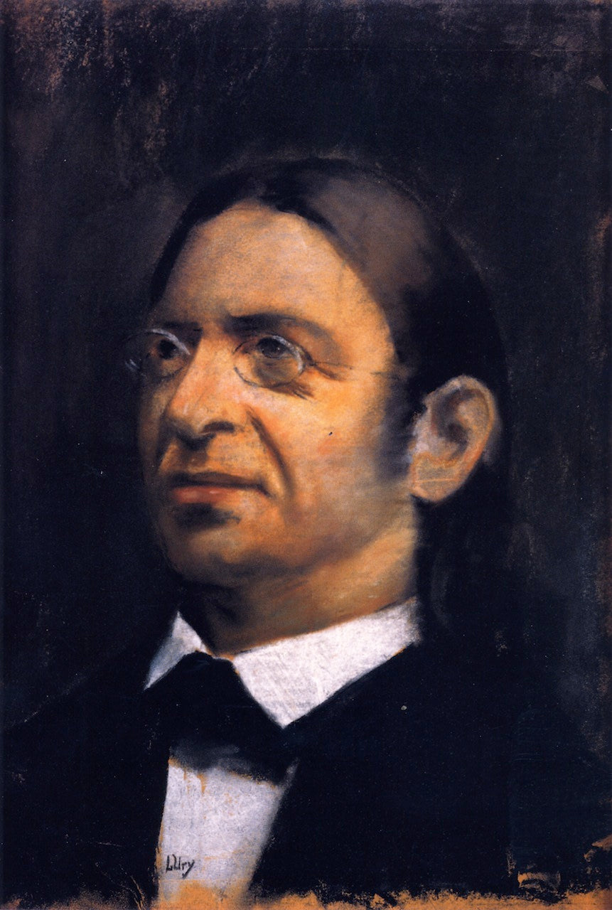 Ludwig Geiger by Lesser Ury,A3(16x12")Poster