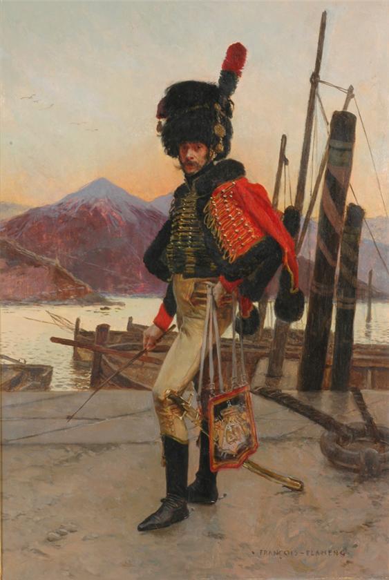 Regiment Of Napoleon’s National Guard by Francois Flameng,A3(16x12")Poster