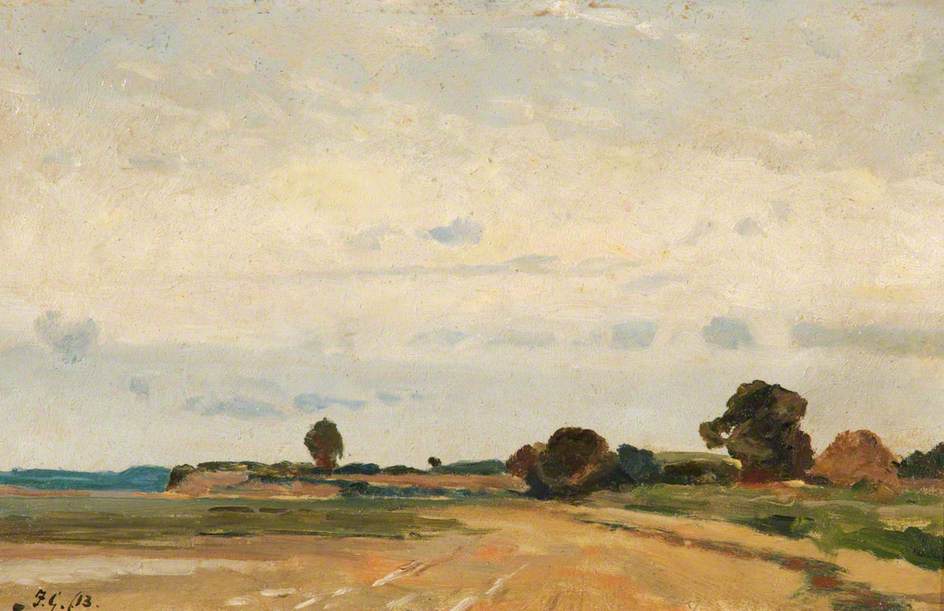 Stour River, vintage artwork by Frederick George Cotman, 12x8" (A4) Poster