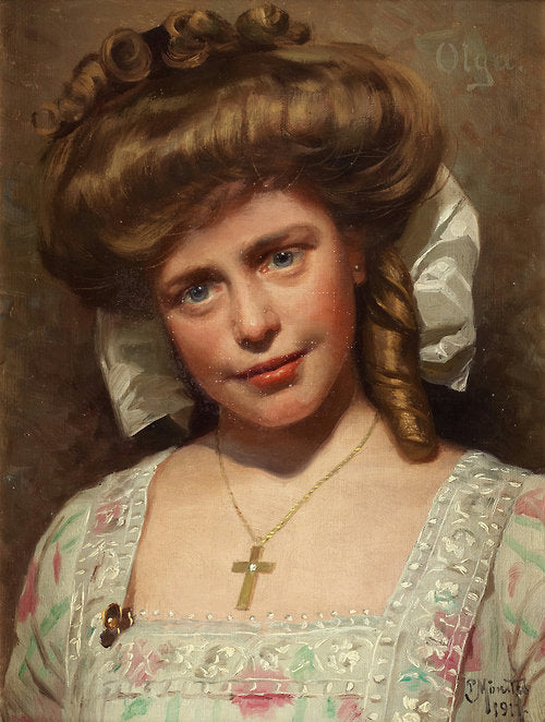 Olga by Peder Mork Monsted,A3(16x12")Poster