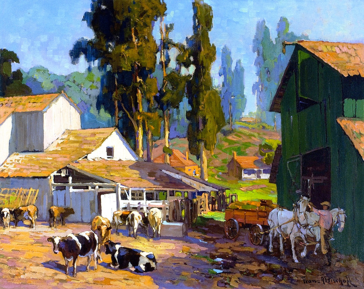 The Dairy by Franz Bischoff,A3(16x12")Poster