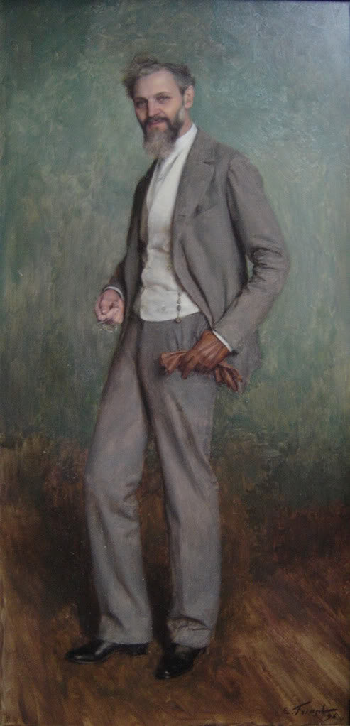 Portrait de M. Paul by emile Friant,A3(16x12")Poster