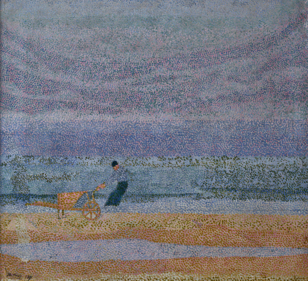 Collector of Shells on the Beach by Jan Toorop,A3(16x12")Poster