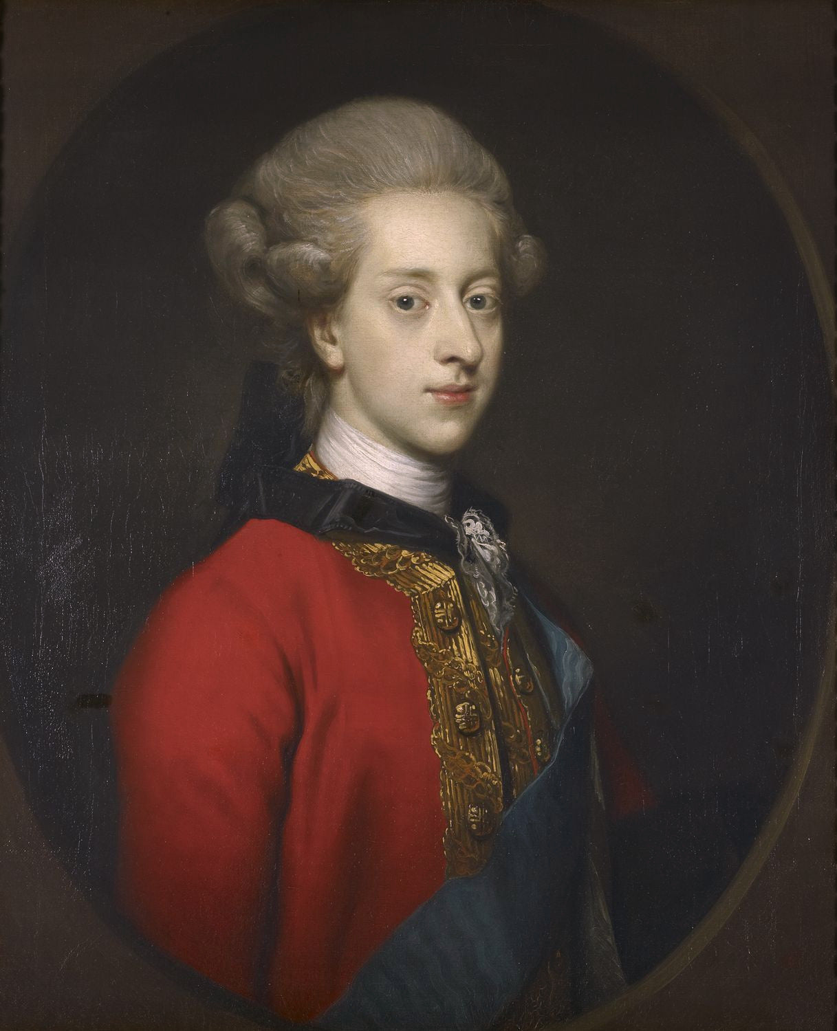 Christian VII, King of Denmark, vintage artwork by Sir Nathaniel Dance-Holland, 12x8" (A4) Poster