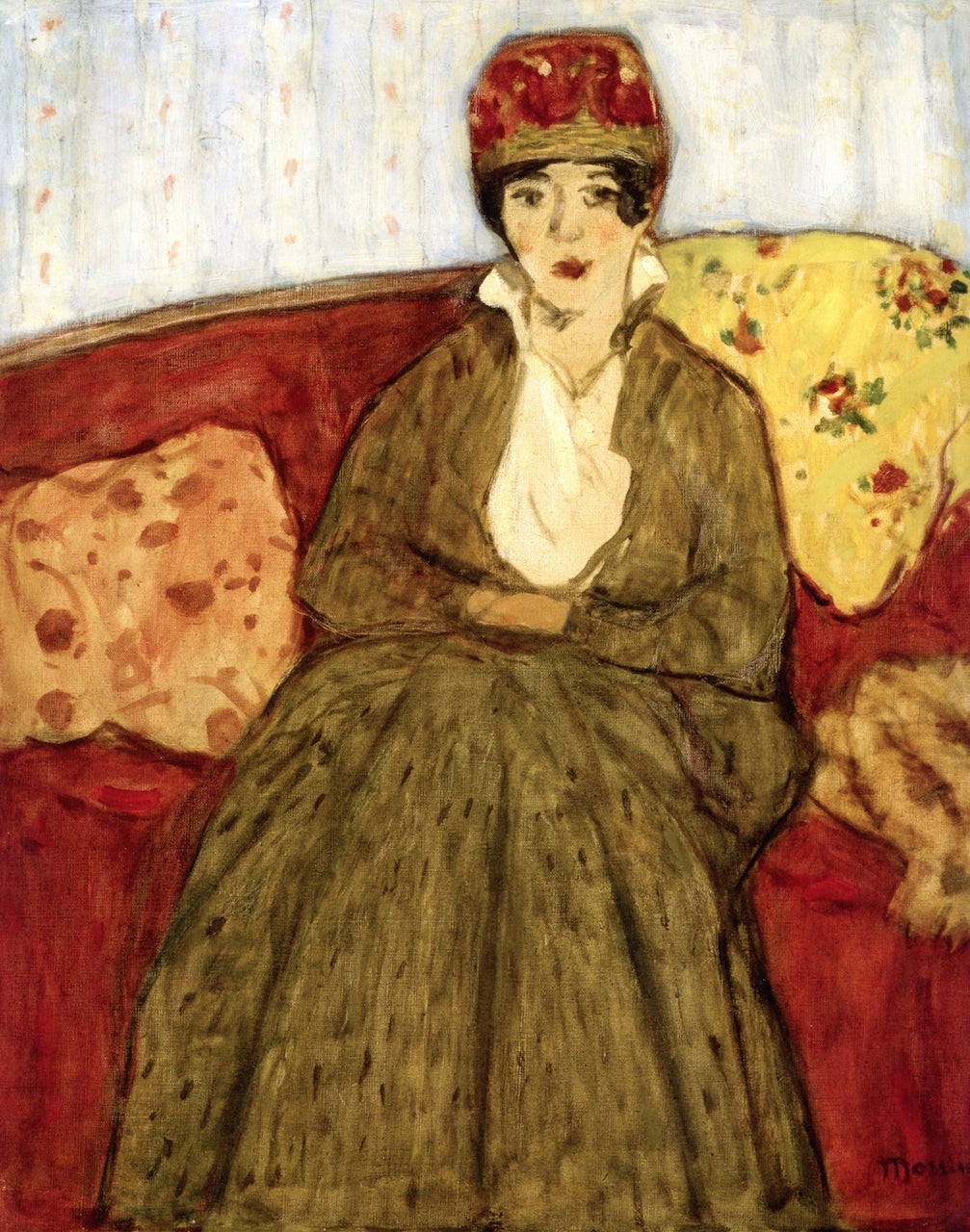 Blanche, vintage artwork by James Wilson Morrice, 12x8" (A4) Poster