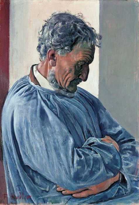 Portrait of Adrien Tornier by Ferdinand Hodler,A3(16x12")Poster