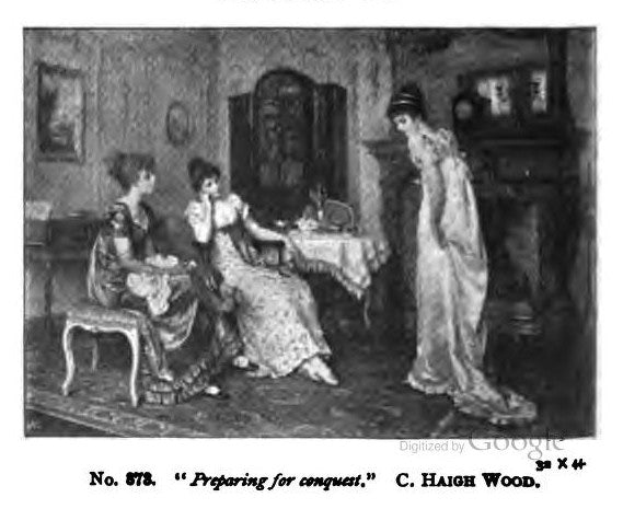 Preparing For conquest by Charles Haigh Wood,A3(16x12")Poster