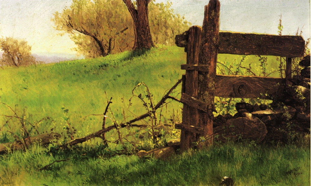 Gate to the Apple Orchard at Olana by Walter Launt Palmer,A3(16x12")Poster