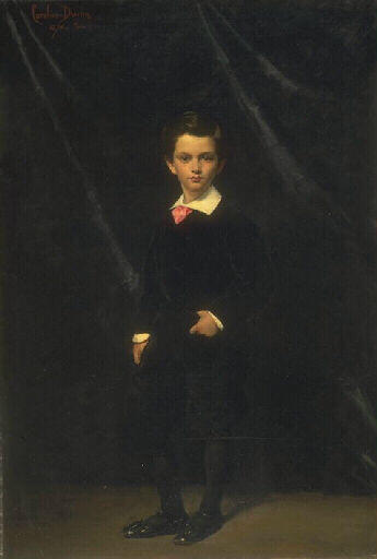 Philippe Durand-Dassier, vintage artwork by Charles Auguste Émile Durand, 12x8" (A4) Poster