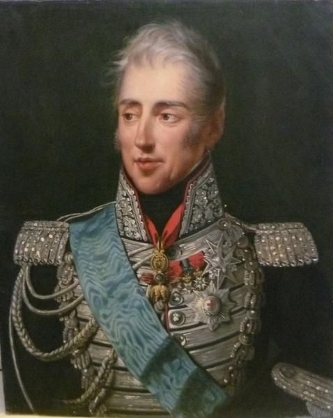 Portrait of Charles X, vintage artwork by Robert Lefèvre, 12x8" (A4) Poster