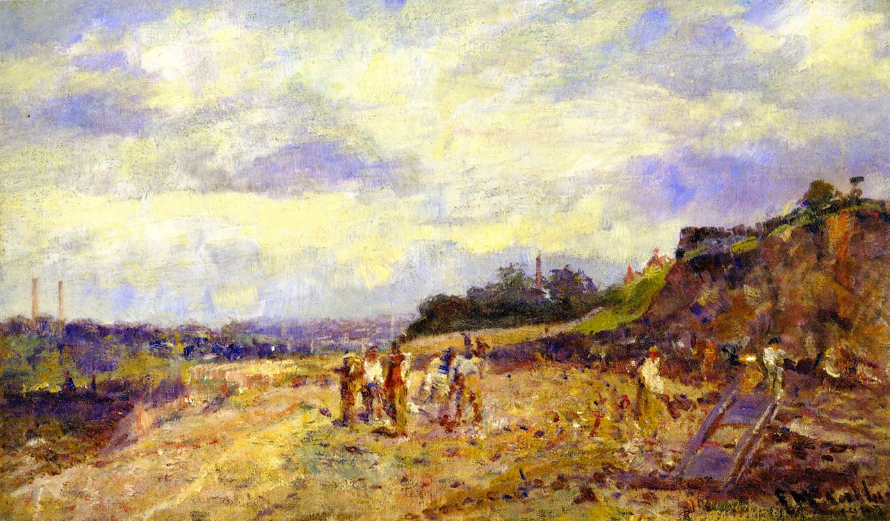 Roadmaking by Frederick McCubbin,A3(16x12")Poster