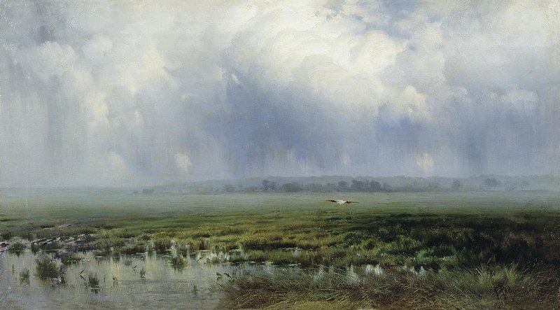 The Swamp by Konstantin Kryzhitsky,A3(16x12")Poster