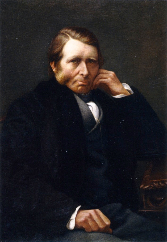 John Ruskin, vintage artwork by Charles Herbert Moore, 12x8" (A4) Poster