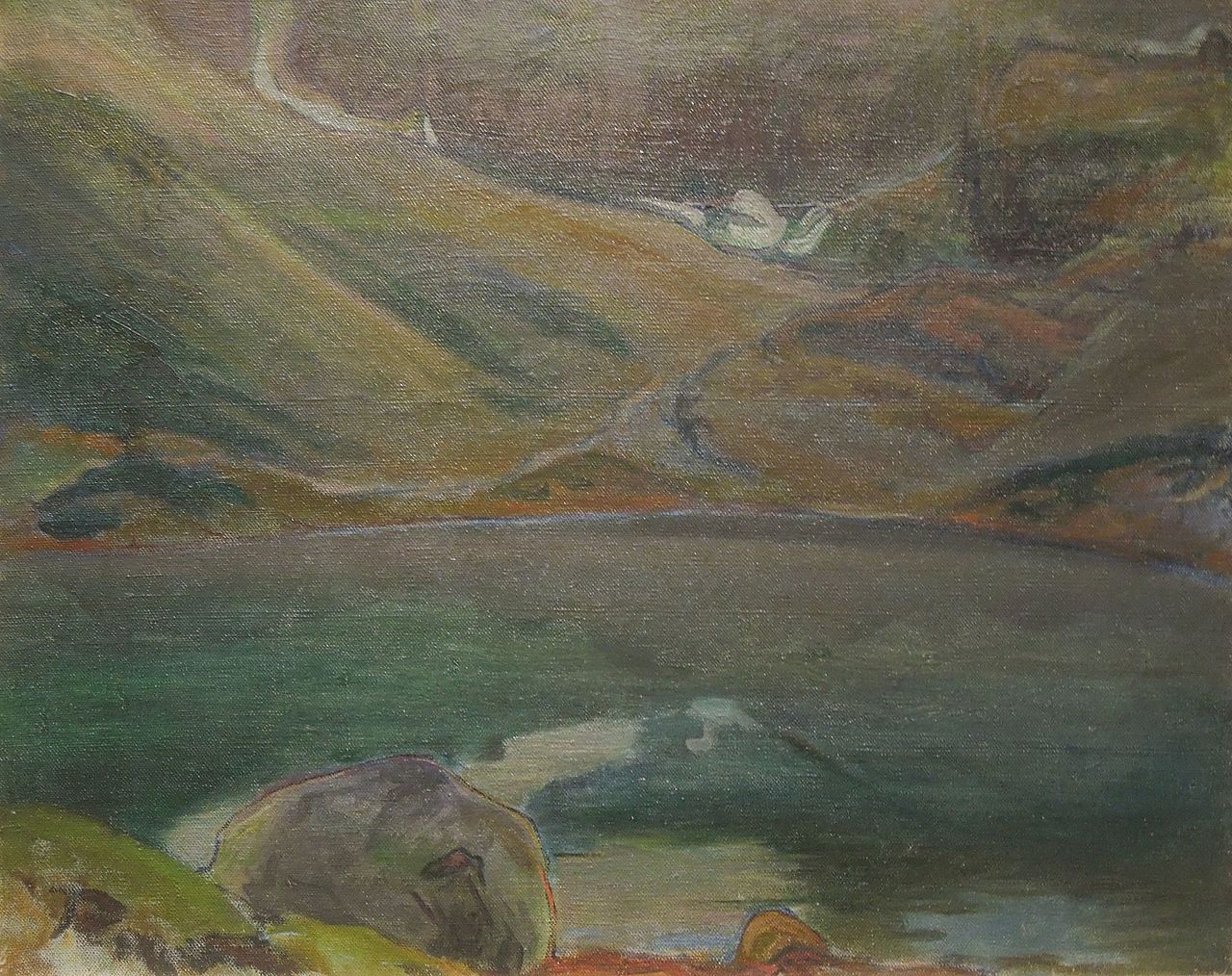 Black Pond in the Tatra Mountains by Wladyslaw Slewinski,A3(16x12")Poster