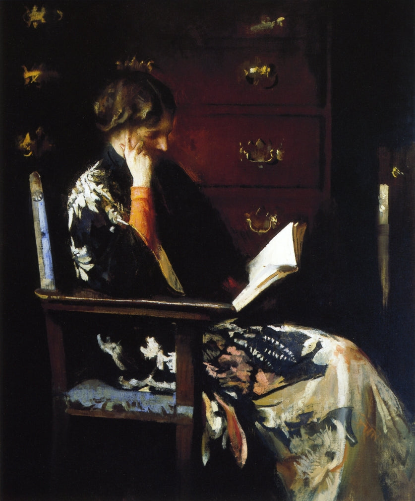 Mary Reading by Edmund Tarbell,A3(16x12")Poster