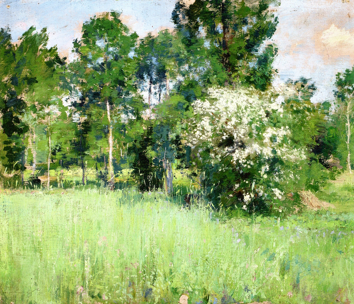 Grez, vintage artwork by William Blair Bruce, 12x8" (A4) Poster