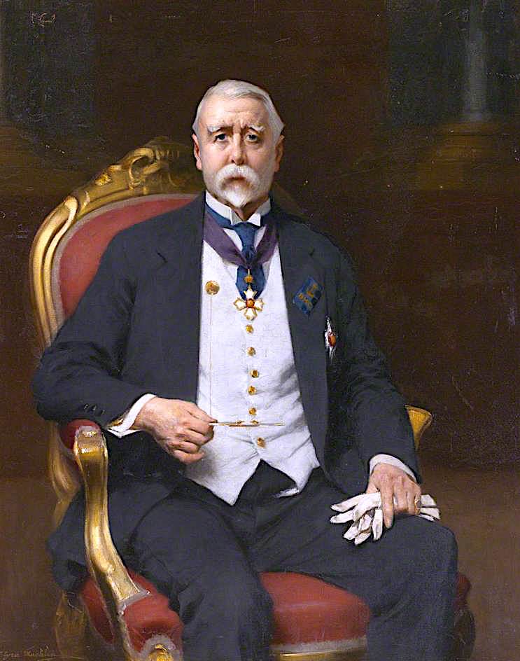 Sir Robert Baird, KBE, DL, vintage artwork by Thomas Eyre Macklin, 12x8" (A4) Poster