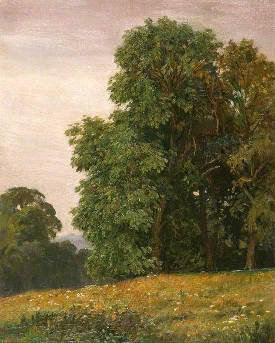 The Lawns, Warham, Herefordshire by Brian Hatton,16x12(A3) Poster
