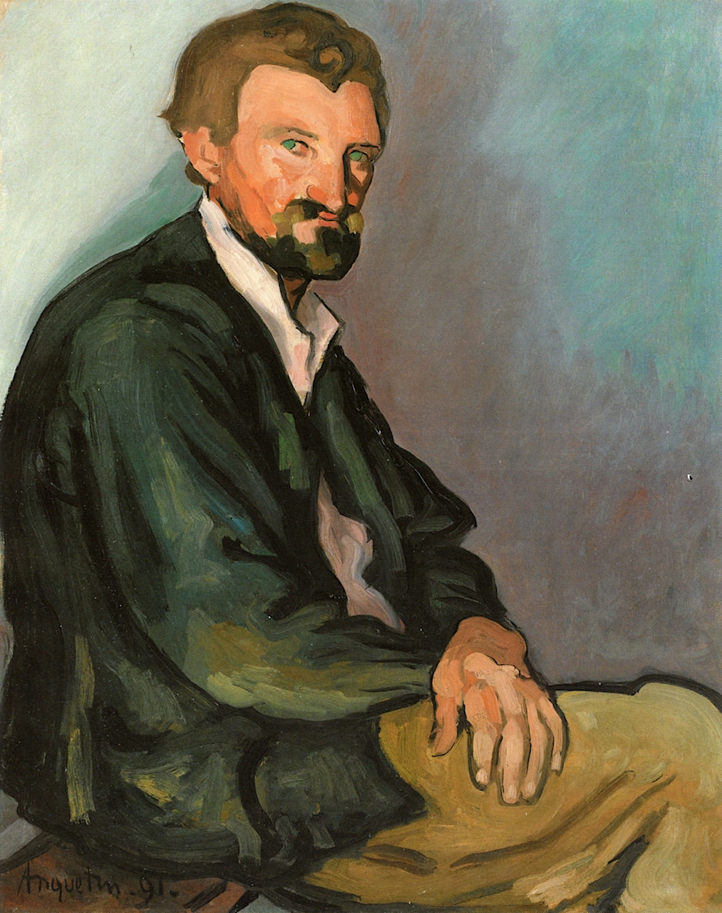 Paul Tampier Seated by Louis emile Anquetin,A3(16x12")Poster