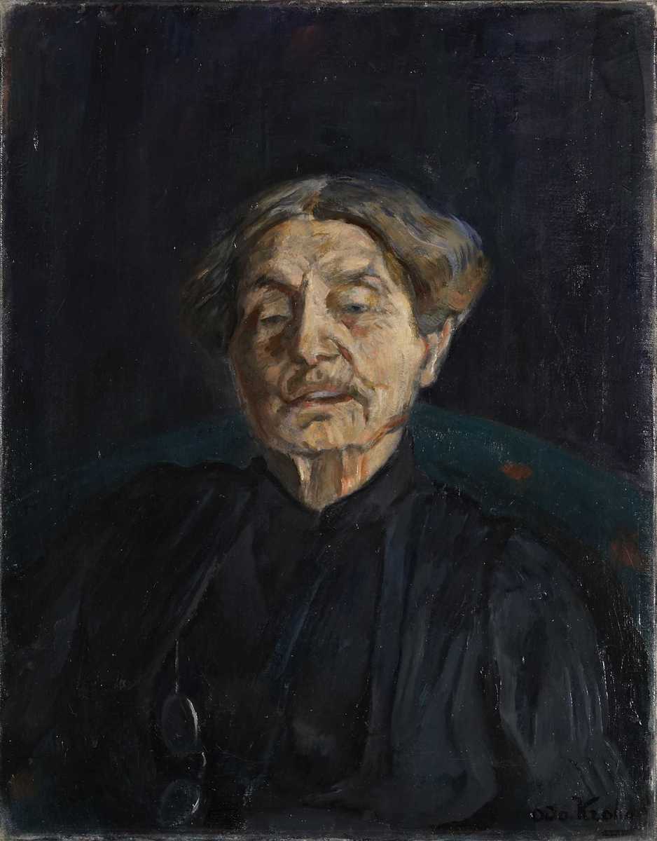 Portrait of Aasta Hansteen by Oda Krohg,A3(16x12")Poster
