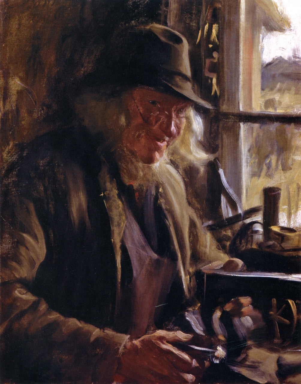 Bosl Anders by Anders Zorn,A3(16x12")Poster