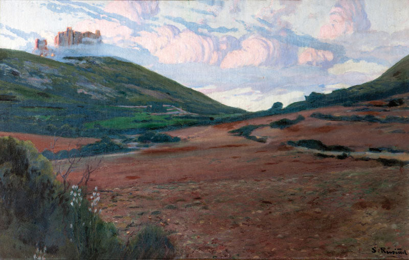 llo de Sant Pere en Begur, Gerona by Santiago Rusinol Prats,A3(16x12")Poster