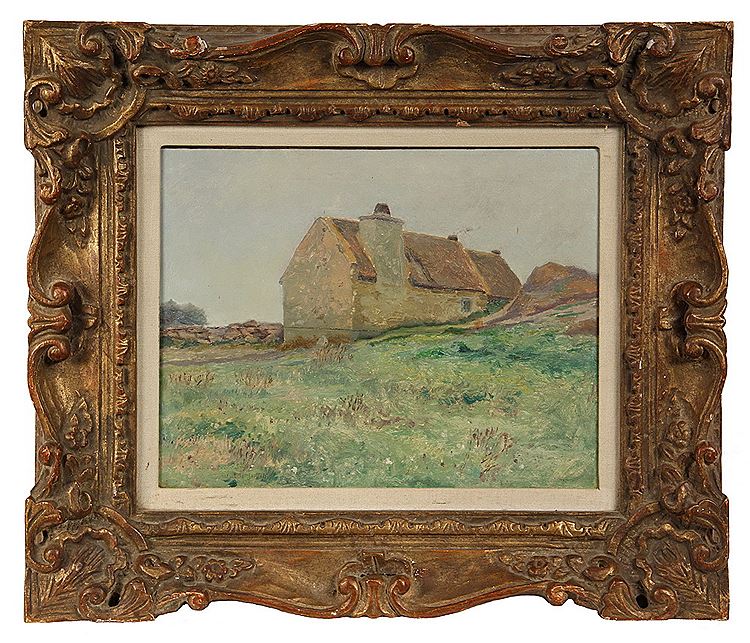 A Breton Cottage by Walter Griffin,A3(16x12")Poster